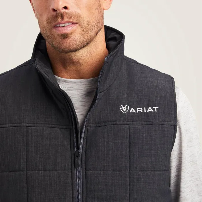 Men Jackets and Vests Ariat Crius Insulated Vest Phantom Men Jackets and Vests Ariat Crius Insulated Vest Phantom