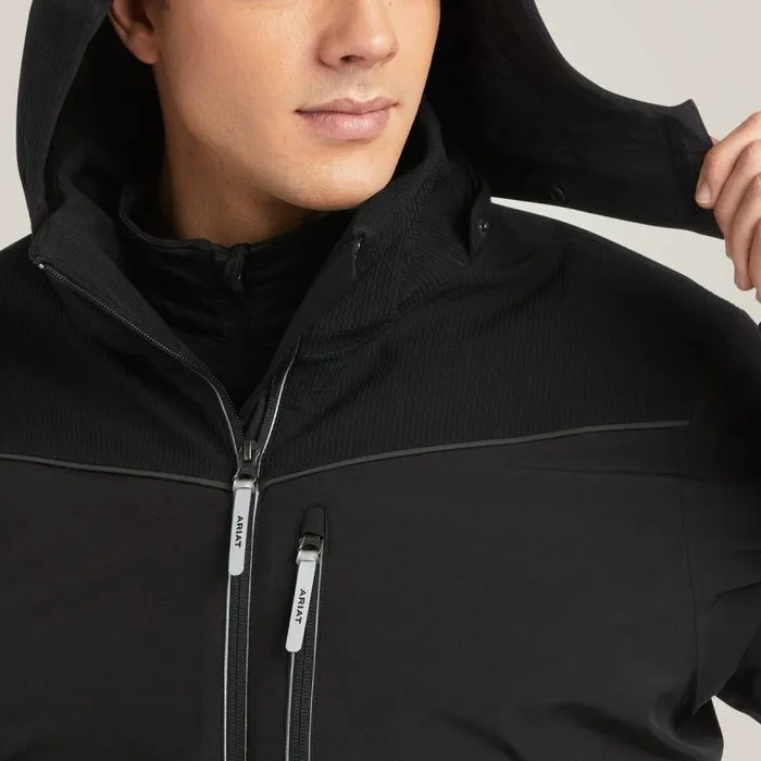 Men Jackets and Vests Ariat Prowess Jacket Black Men Jackets and Vests Ariat Prowess Jacket Black