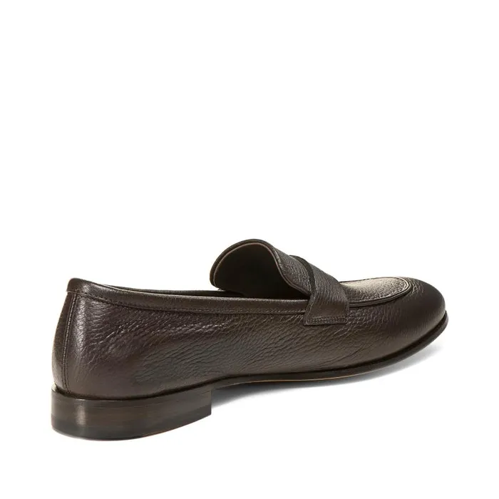 Men Leather Loafer Ebony Fratelli Rossetti Loafers Men Leather Loafer Ebony Fratelli Rossetti Loafers