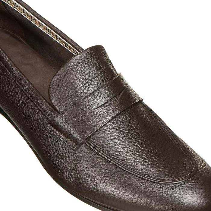 Men Leather Loafer Ebony Fratelli Rossetti Loafers Men Leather Loafer Ebony Fratelli Rossetti Loafers