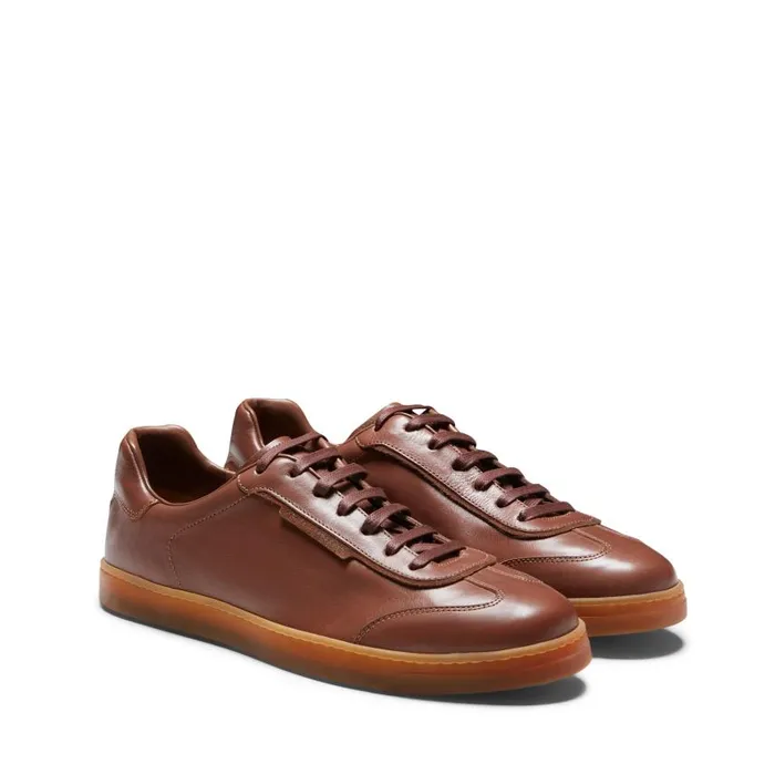 Men Leather Sneaker Almond Fratelli Rossetti Sneakers Men Leather Sneaker Almond Fratelli Rossetti Sneakers