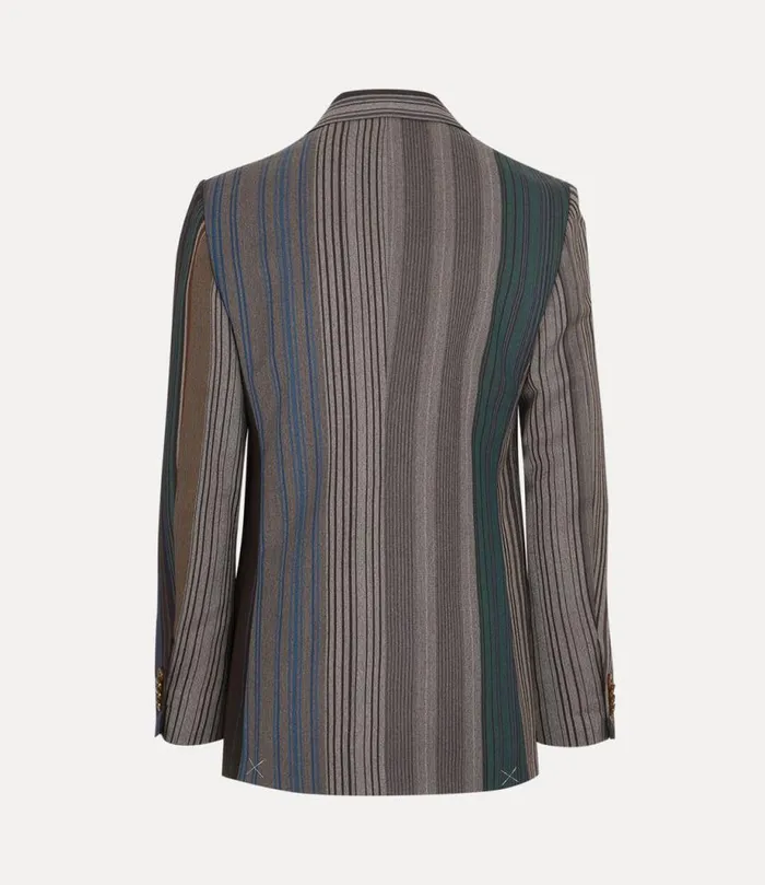 Men Loose DoubleBreasted Jacket Multi Vivienne Westwood Coats And Jackets Men Loose DoubleBreasted Jacket Multi Vivienne Westwood Coats And Jackets