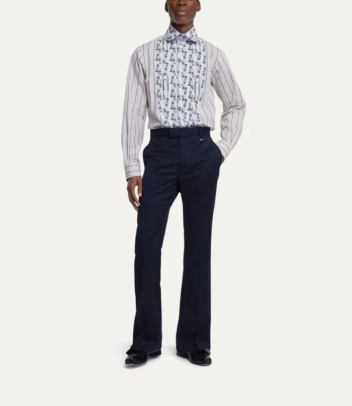 Men M Ray Trousers Navy Vivienne Westwood Trousers And Shorts Men M Ray Trousers Navy Vivienne Westwood Trousers And Shorts