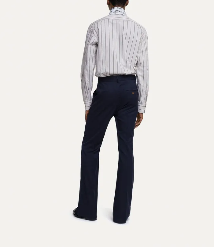 Men M Ray Trousers Navy Vivienne Westwood Trousers And Shorts Men M Ray Trousers Navy Vivienne Westwood Trousers And Shorts
