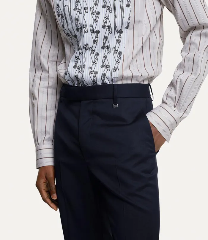 Men M Ray Trousers Navy Vivienne Westwood Trousers And Shorts Men M Ray Trousers Navy Vivienne Westwood Trousers And Shorts