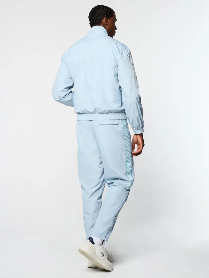 Men Nylon Sergio Tacchini Dama Track Jacket Celestial Blue