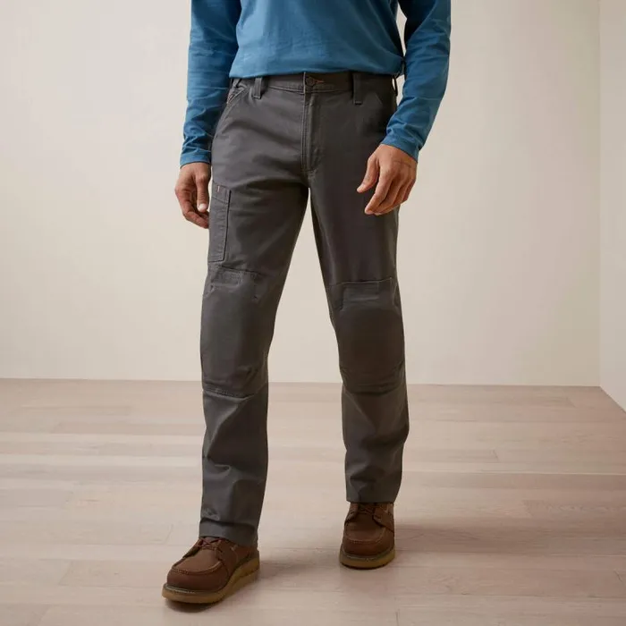 Men Pants and Shorts Ariat Rebar M5 Straight Made Tough Knee Guardian Straight Rebar Grey Men Pants and Shorts Ariat Rebar M5 Straight Made Tough Knee Guardian Straight Rebar Grey