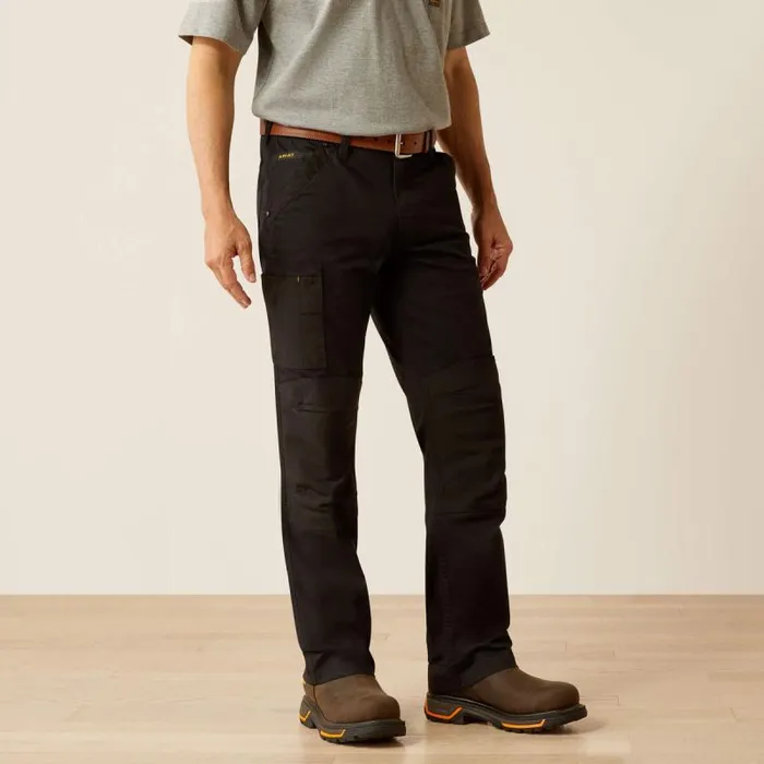 Men Pants and Shorts Ariat Rebar M7 Slim Cordura Twill Cargo Straight Pant Black Men Pants and Shorts Ariat Rebar M7 Slim Cordura Twill Cargo Straight Pant Black