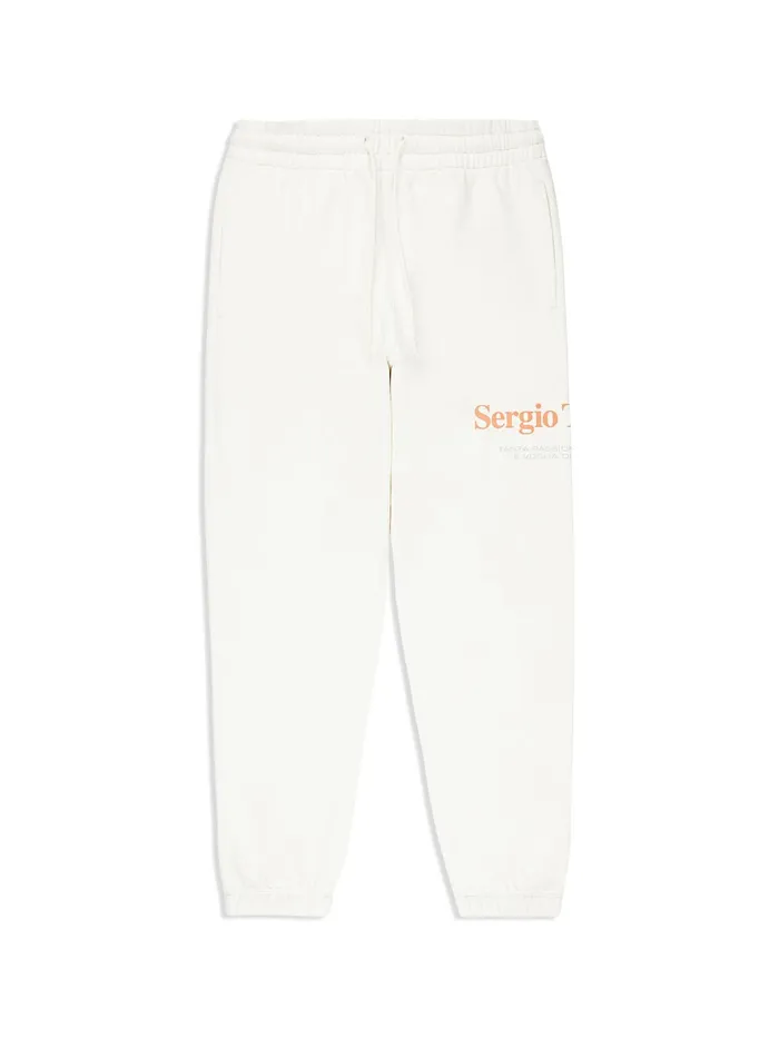 Men Pants And Sweatpants Sergio Tacchini Bari Graphic Sweatpant Gardenia