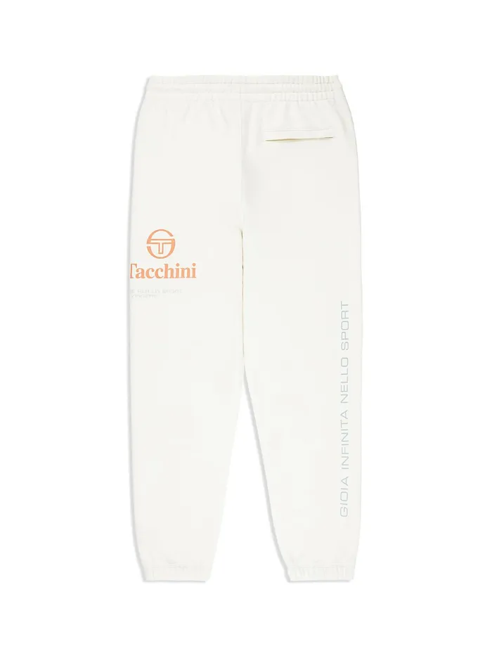 Men Pants And Sweatpants Sergio Tacchini Bari Graphic Sweatpant Gardenia
