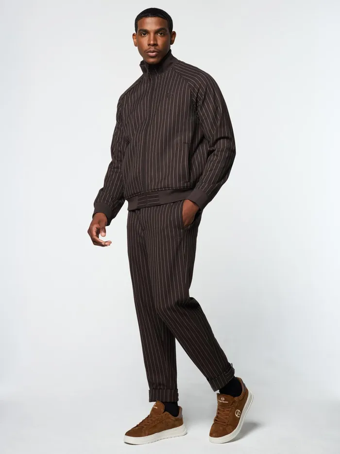 Men Pants And Sweatpants Sergio Tacchini Gessato Suiting Track Pant Java