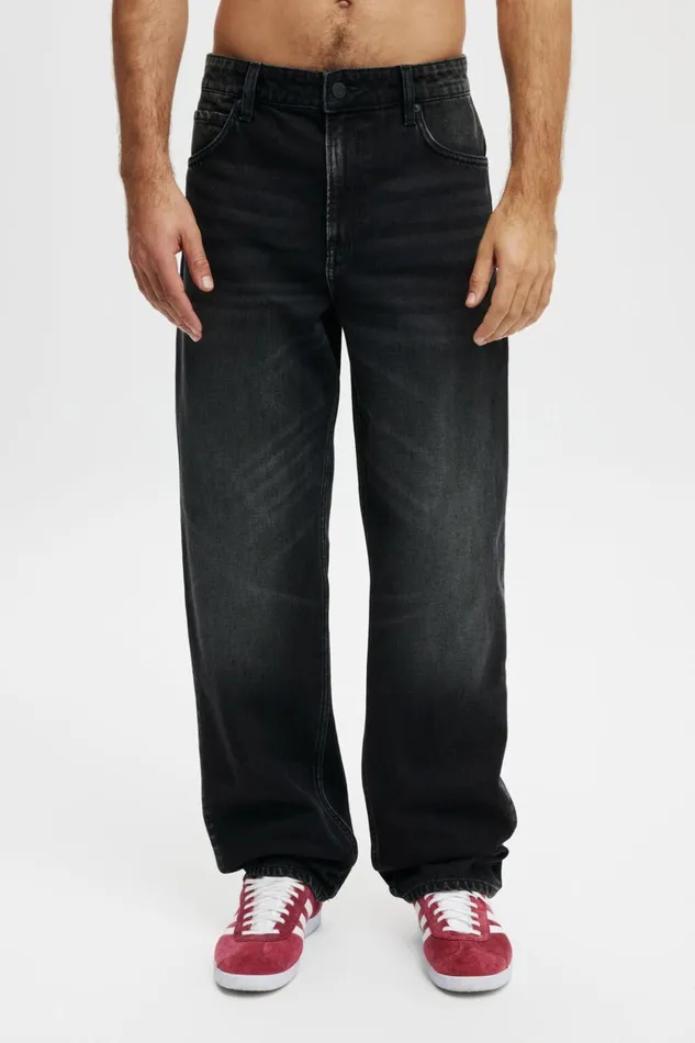 Men Pants Cotton On Baggy Jean Revolve Black Men Pants Cotton On Baggy Jean Revolve Black