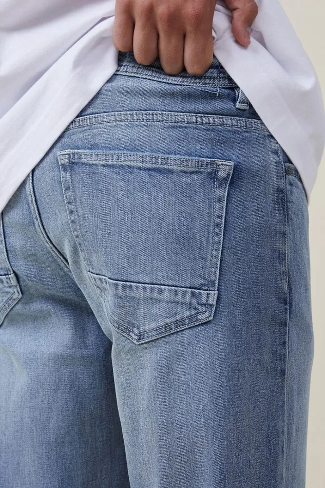 Men Pants Cotton On Relaxed Tapered Jean Garage Blue Men Pants Cotton On Relaxed Tapered Jean Garage Blue