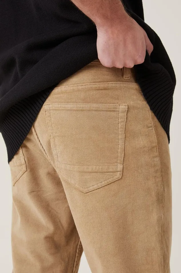 Men Pants Cotton On Relaxed Tapered Jean Pebble Cord Men Pants Cotton On Relaxed Tapered Jean Pebble Cord