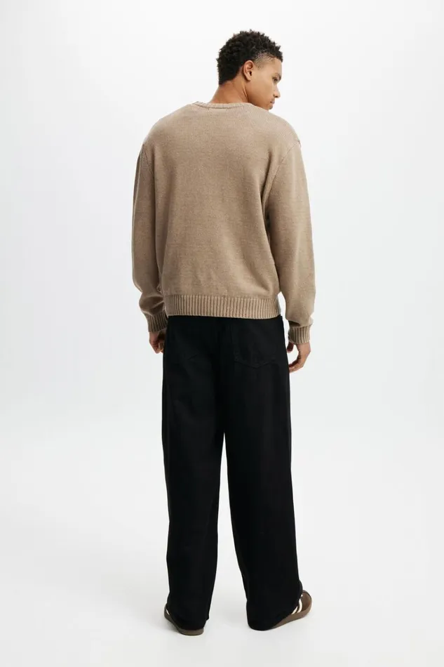 Men Pants Cotton On Super Baggy Jean Heartbreaker Black Men Pants Cotton On Super Baggy Jean Heartbreaker Black