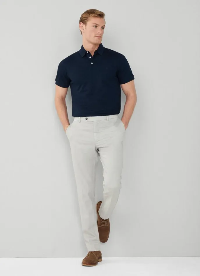 Men Polo Shirts Hackett London Classic Fit Polo Shirt Navy