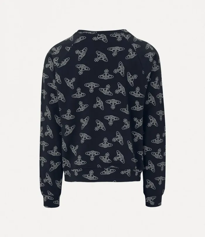 Men Raglan Sweatshirt Navywhite Vivienne Westwood Knitwear And Sweatshirts Men Raglan Sweatshirt Navywhite Vivienne Westwood Knitwear And Sweatshirts