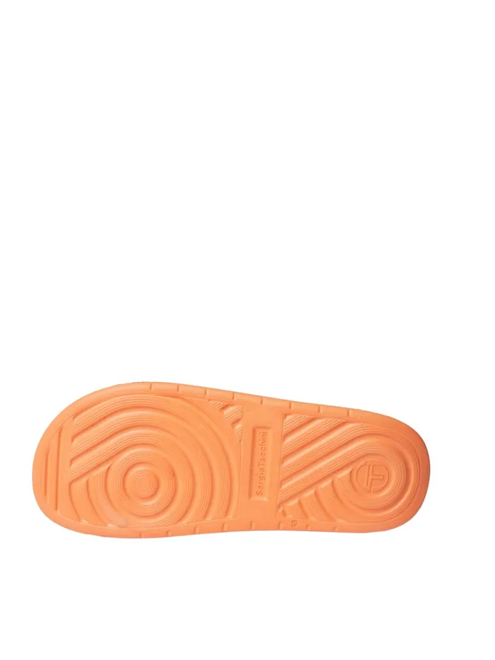 Men Shoes Sergio Tacchini Cup Slide Tangerine