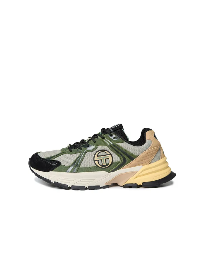 Men Shoes Sergio Tacchini Y2k Marathon Abbey Stone Tofu Hedge Green