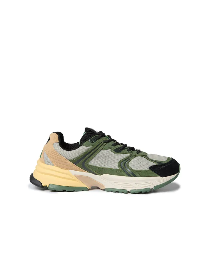 Men Shoes Sergio Tacchini Y2k Marathon Abbey Stone Tofu Hedge Green