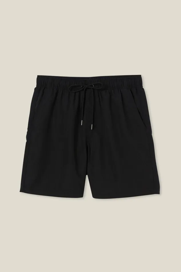 Men Shorts Cotton On Kahuna Short True Black Men Shorts Cotton On Kahuna Short True Black
