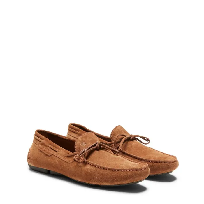 Men Suede Driver Loafer Cognac Fratelli Rossetti Loafers Men Suede Driver Loafer Cognac Fratelli Rossetti Loafers