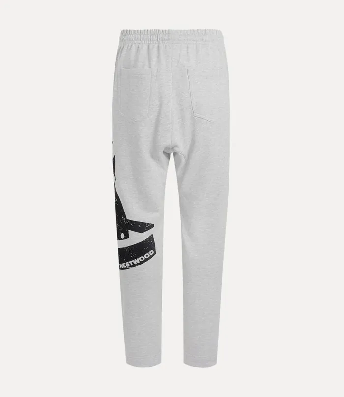 Men Sunken Orb Football Trousers Greymelange Vivienne Westwood Trousers And Shorts Men Sunken Orb Football Trousers Greymelange Vivienne Westwood Trousers And Shorts