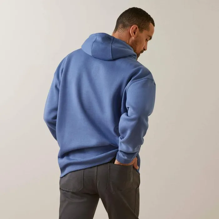 Men Sweatshirts and Hoodies Ariat Rebar Graphic Hoodie Coastal Fjord Men Sweatshirts and Hoodies Ariat Rebar Graphic Hoodie Coastal Fjord