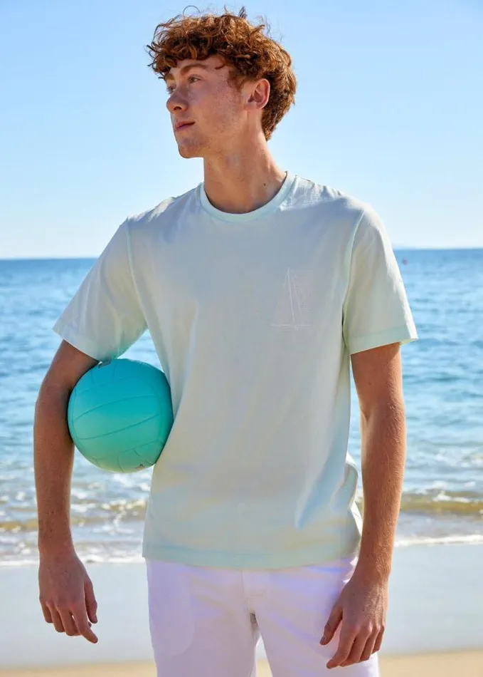 Men TShirts and Polos Saint James CEDRIC Aloe Vera