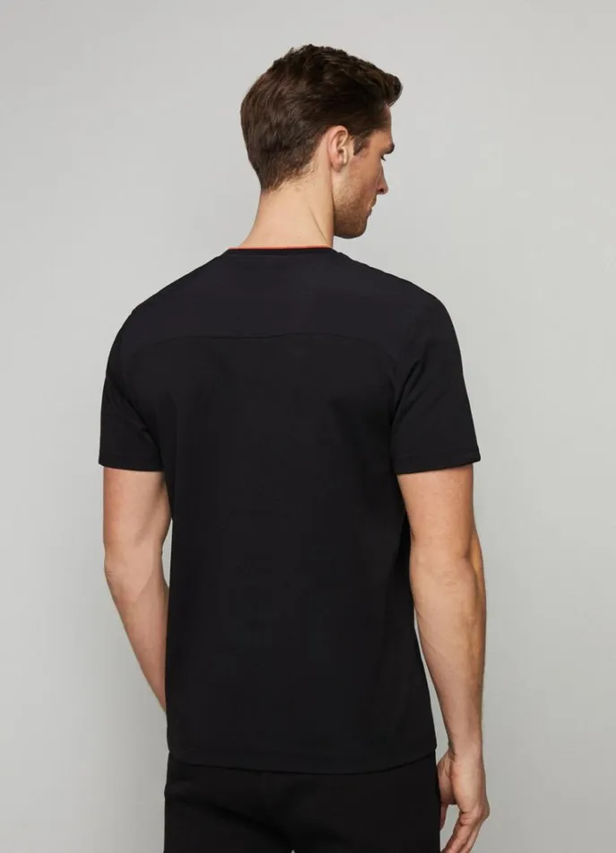 Men Tshirts Hackett London Aston Martin Classic Fit TShirt Black