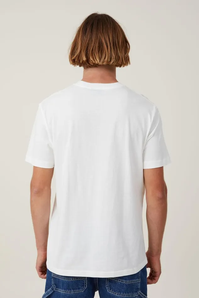 Men Tees and Tanks Cotton On Basquiat Loose Fit TShirt Lcn Bsq Vintage Whitedos Cabezas Men Tees and Tanks Cotton On Basquiat Loose Fit TShirt Lcn Bsq Vintage Whitedos Cabezas