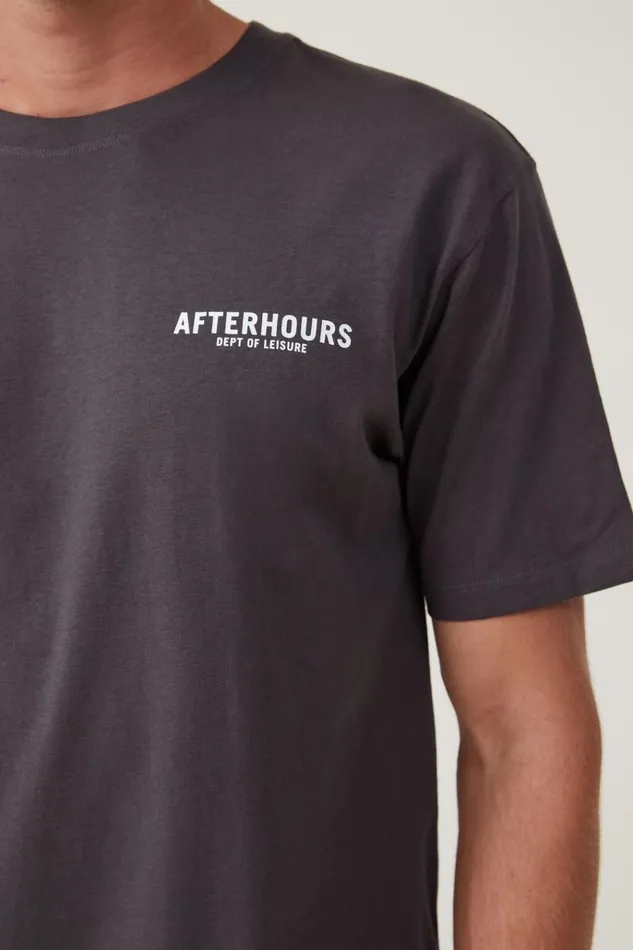 Men Tees and Tanks Cotton On Easy TShirt Faded Slate Afterhours Men Tees and Tanks Cotton On Easy TShirt Faded Slate Afterhours