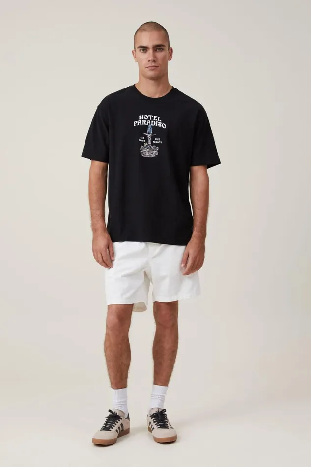 Men Tees and Tanks Cotton On Premium Loose Fit Art TShirt Black Hotel Paradiso Men Tees and Tanks Cotton On Premium Loose Fit Art TShirt Black Hotel Paradiso