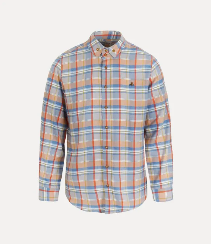 Men Two Button Krall Shirt Check Vivienne Westwood Shirts