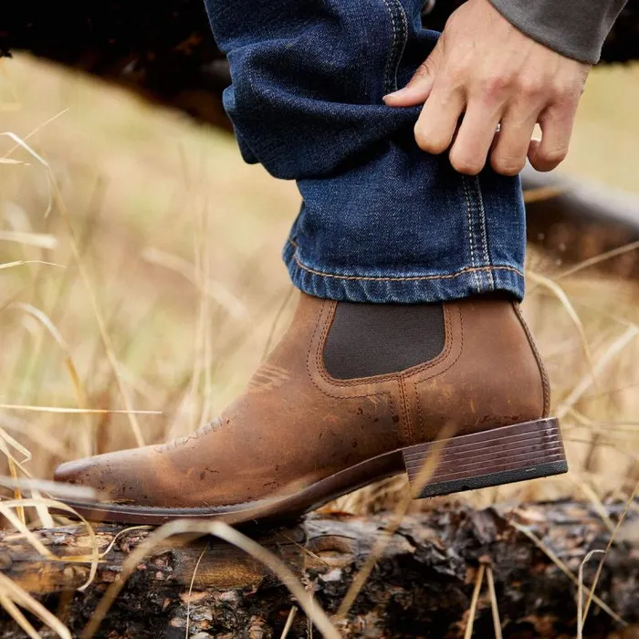 Men Western Boots Ariat Booker Ultra Square Toe Western Boot Oily Distressed Tan Men Western Boots Ariat Booker Ultra Square Toe Western Boot Oily Distressed Tan