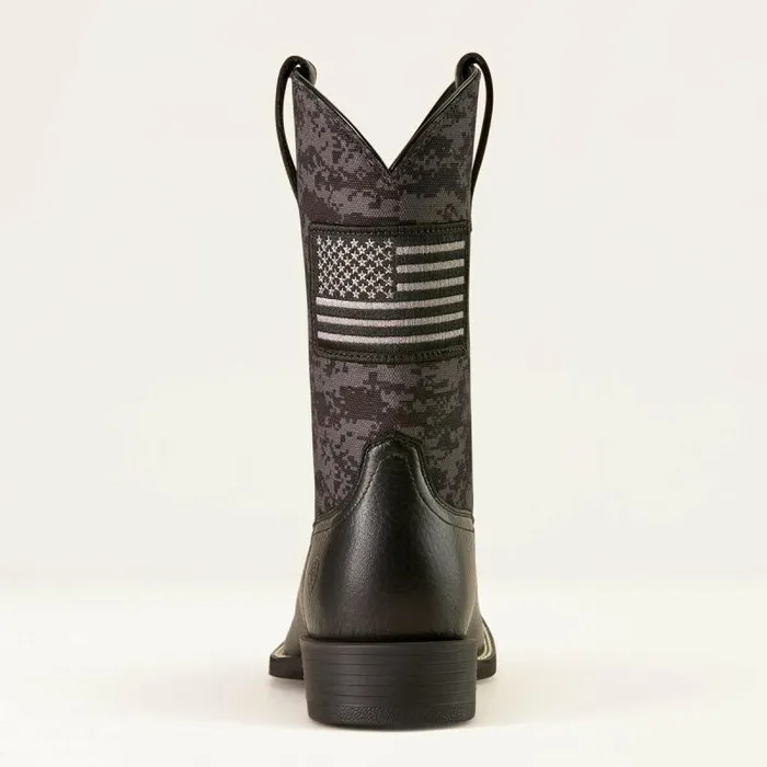 Men Western Boots Ariat Sport Patriot Boot Ariat Black Deertan Men Western Boots Ariat Sport Patriot Boot Ariat Black Deertan