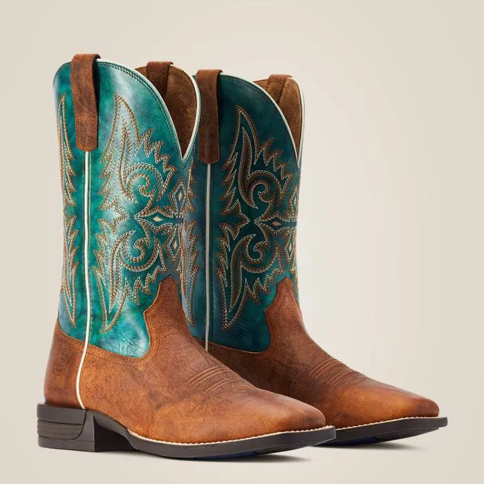 Men Western Boots Ariat Wild Thang Western Boot Fiery Brown Crunch Men Western Boots Ariat Wild Thang Western Boot Fiery Brown Crunch
