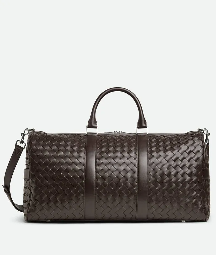 MenWomen Bottega Veneta Travel Bags Intrecciato Cabin Duffle Fondant
