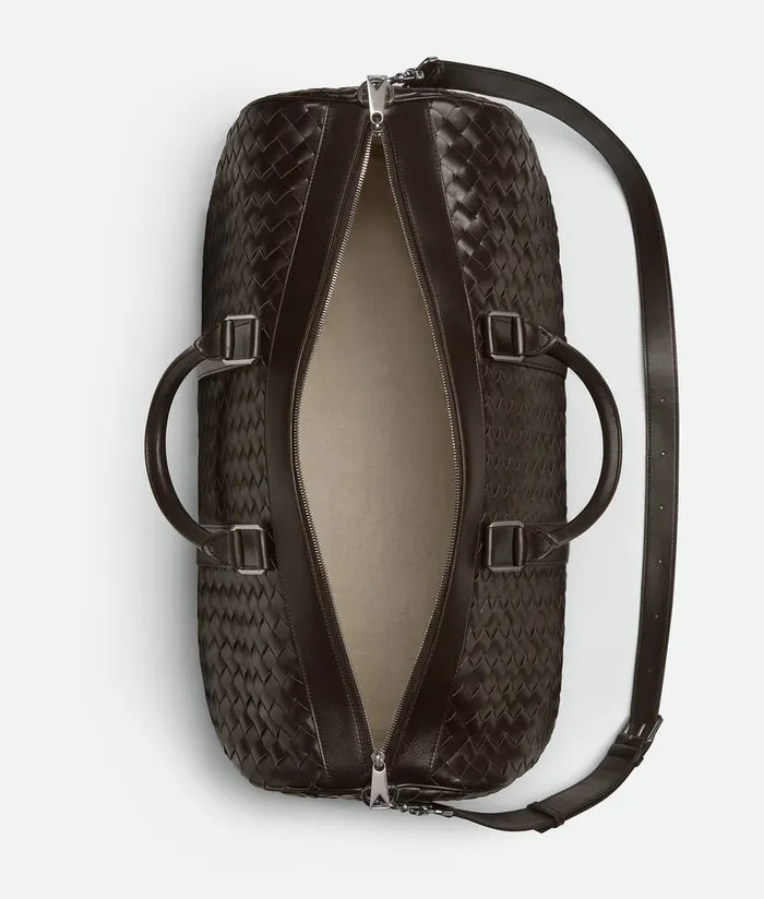 MenWomen Bottega Veneta Travel Bags Intrecciato Cabin Duffle Fondant