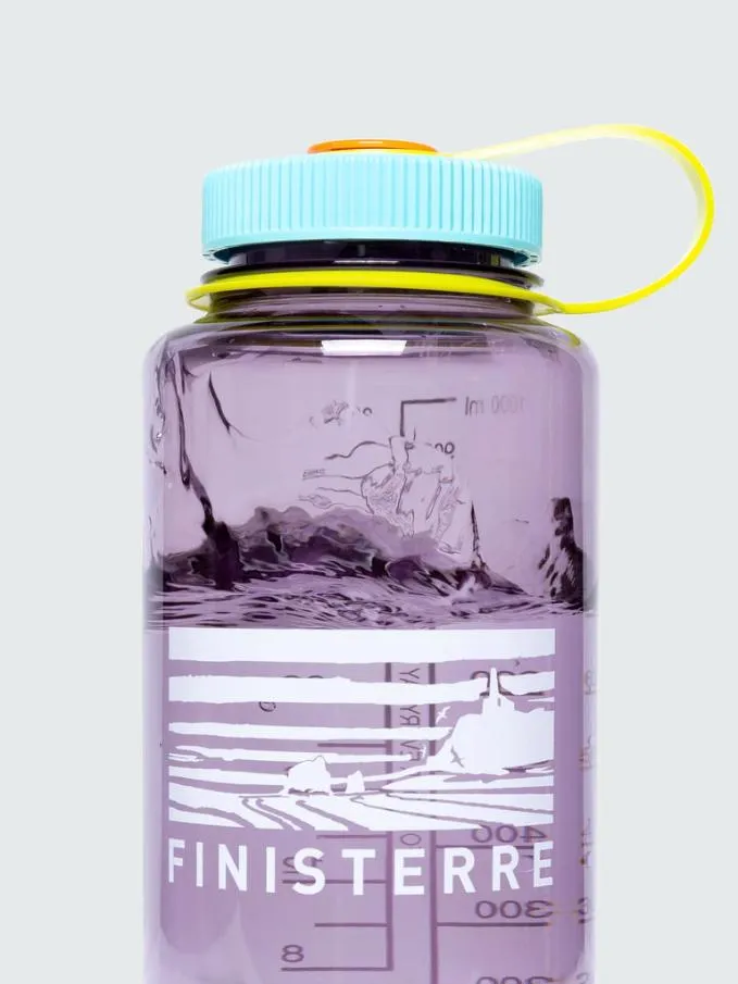 MenWomen Nalgene Sustain 1L Wide Mouth Bottle Aubergine Finisterre Water Bottles