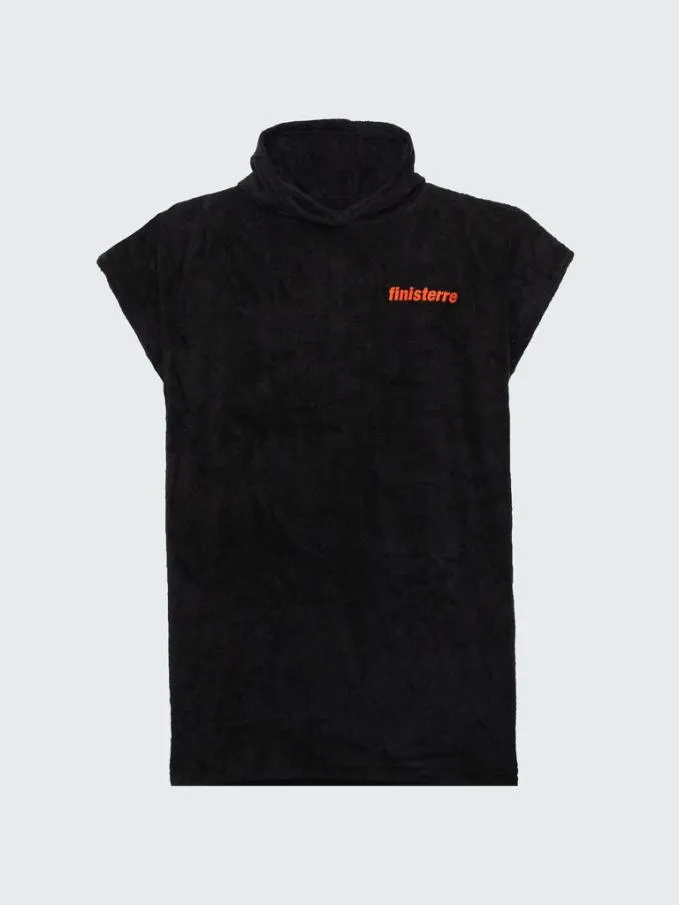 MenWomen Vean Changing Robe Black Finisterre Swimwear
