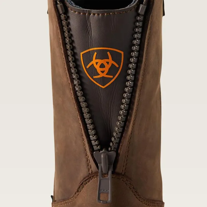 Men Work Boots Ariat Turbo Moc Toe Waterproof Work Boot Mocha Men Work Boots Ariat Turbo Moc Toe Waterproof Work Boot Mocha