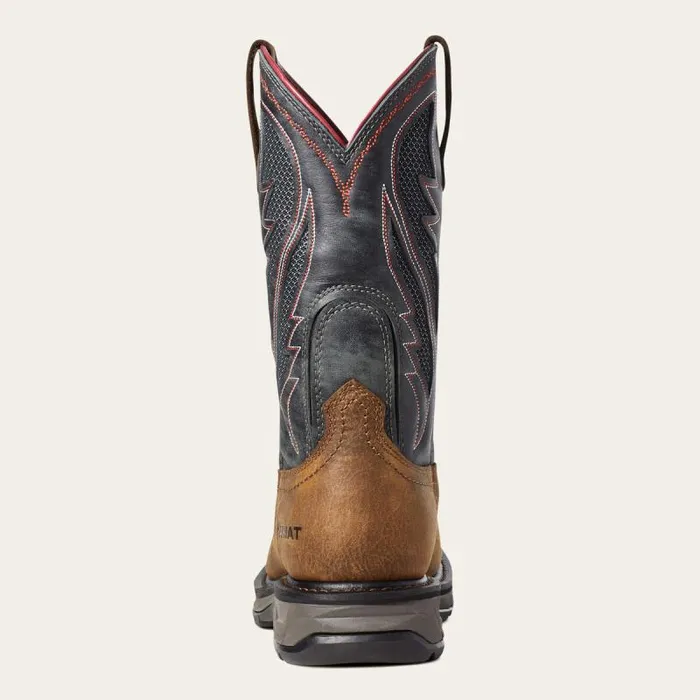 Men Work Boots Ariat WorkHog XT VentTEK Waterproof Work Boot Rye Brown Men Work Boots Ariat WorkHog XT VentTEK Waterproof Work Boot Rye Brown