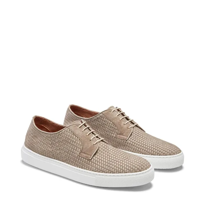 Men Woven Sneaker Dove Grey Fratelli Rossetti Sneakers