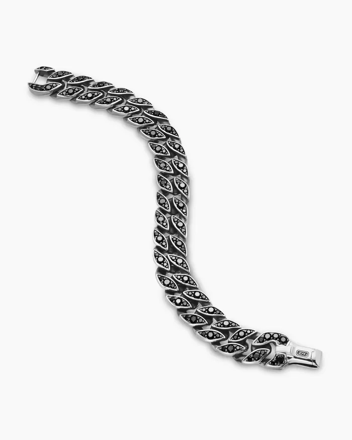 Mens Curb Chain Bracelet In Sterling Silver 145mm Men David Yurman Chain Mens Curb Chain Bracelet In Sterling Silver 145mm Men David Yurman Chain