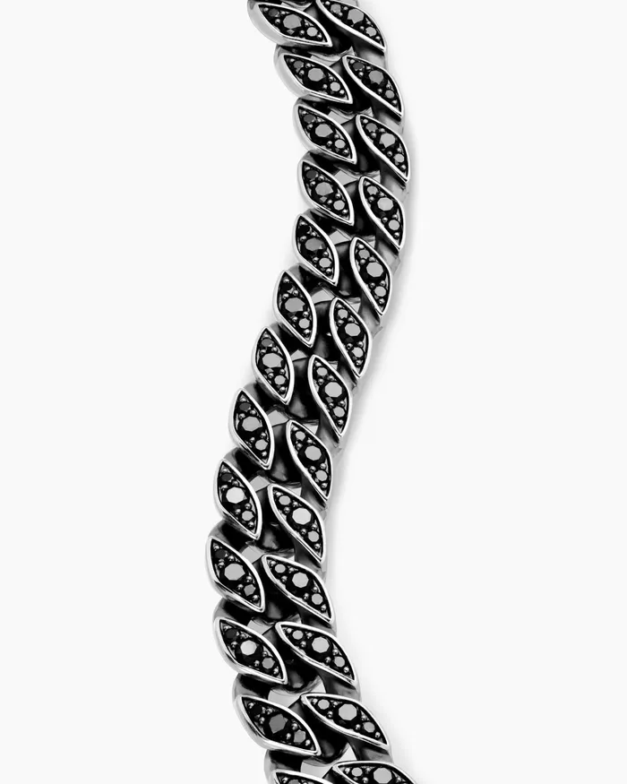 Mens Curb Chain Bracelet In Sterling Silver 145mm Men David Yurman Chain Mens Curb Chain Bracelet In Sterling Silver 145mm Men David Yurman Chain