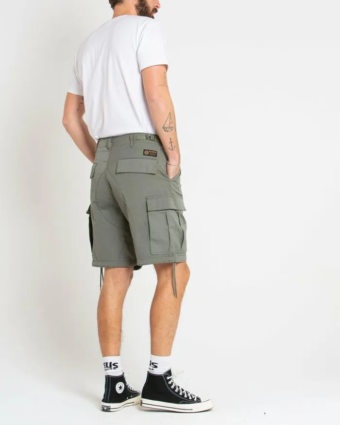 Mens Deus Ex Machina Shorts Sawyer BDU Short 8211 Lichen Green Lichen Green Mens Deus Ex Machina Shorts Sawyer BDU Short 8211 Lichen Green Lichen Green
