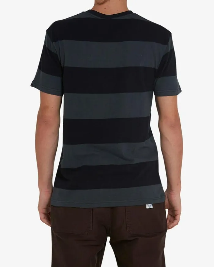 Mens Deus Ex Machina Tees Bruce Stripe Tee 8211 Green Gables Green Gables Mens Deus Ex Machina Tees Bruce Stripe Tee 8211 Green Gables Green Gables