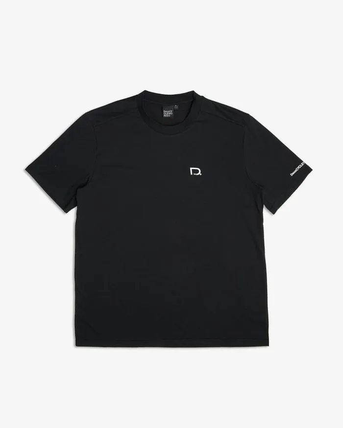 Mens Deus Ex Machina Tees CWorks Tee 8211 Black Black Mens Deus Ex Machina Tees CWorks Tee 8211 Black Black