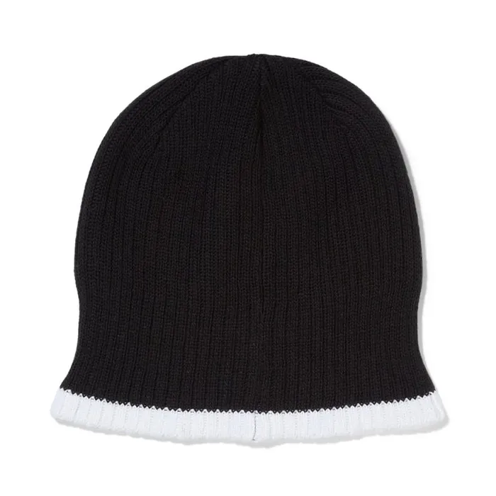 Mens Logo Beanie Black Spyder Hats